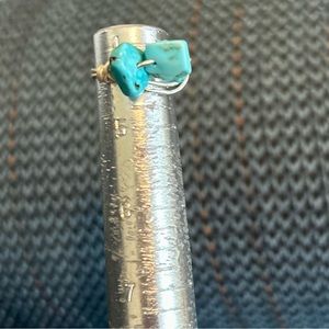 Handmade ring stone chips pinky ring